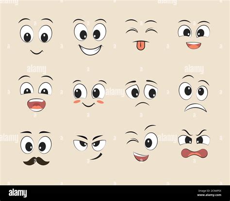 Images Of Cartoon Funny Faces