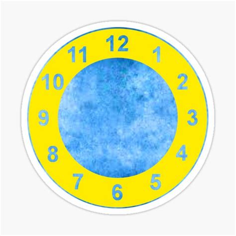 "Clock Rug (The Big Comfy Couch)" Sticker for Sale by Pilot-MJ | Redbubble