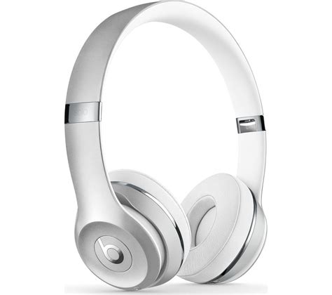 Buy BEATS Solo 3 Wireless Bluetooth Headphones - Silver | Free Delivery | Currys