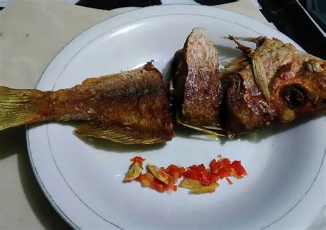 Resep Kakap merah goreng oleh Bellesa - Cookpad