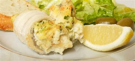 Baked Stuffed Fish Fillets Recipe