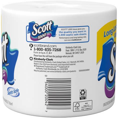 Scott® 1000 Sheets Per Roll Bath Tissue, 1 pk - Fred Meyer