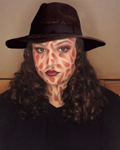 Freddy Krueger Makeup, Nightmare On Elm Street, Halloween Face Makeup, Makeup Ideas