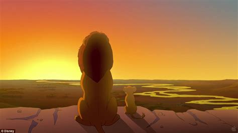 Lion King Sunset Scene