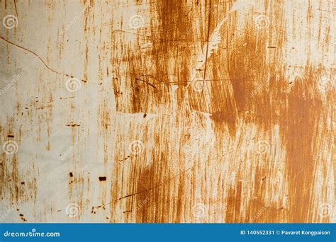 Metal Wall is Rusting Background Stock Image - Image of obsolete, metallic: 140552331