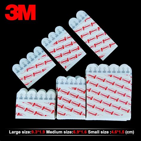 3M command strips Refill Adhesive tape 3m double sided tape,easy to move and rehang Command ...