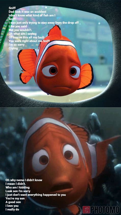 Marlin feels bad about his poor son nemo by brad090904 on DeviantArt