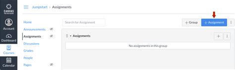 How to Create Assignments in Canvas – Help Center