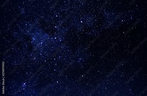 Universe in Space, Sky and Stars in the Night Time, Milky Way, Background or Texture Stock Photo ...