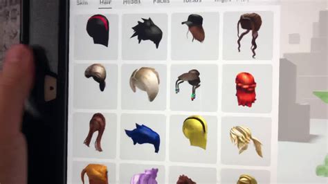 How to layer hairs on roblox