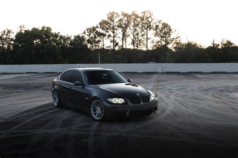 Compelling Yet Sporty: BMW 3-Series Rocking Gunmetal Wheels — CARiD.com Gallery