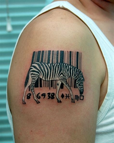 25 Graphic Barcode Tattoo Meanings - Placement Ideas (2019)