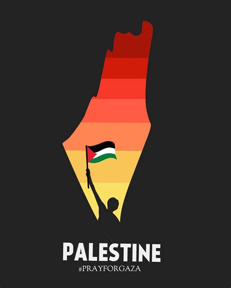 illustration vector graphic of save palestine,map and flag,suitable for ...