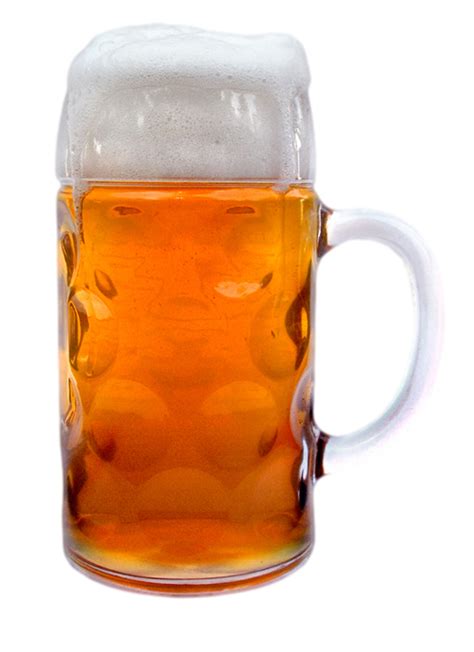 Custom Engraved Dimpled Oktoberfest Glass Beer Mug 1 Liter