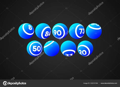 Bingo Balls Vector Illustration Stock Vector by ©nermin99 332312184