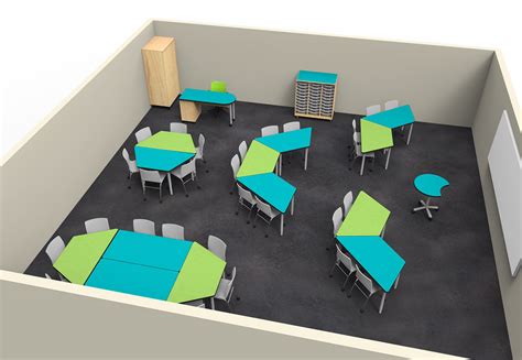 ELO® Trapezoid Table | Collaborative Classroom Furniture | WB Manufacturing