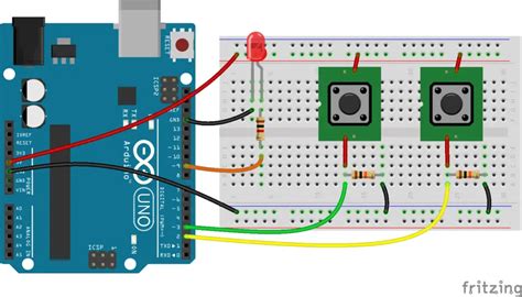 Arduino Micro Pin No ボタン - quartervensxy