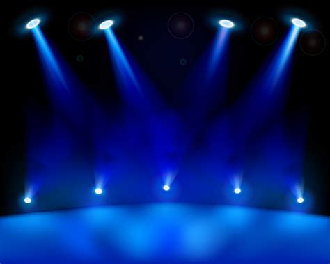 Stage Spotlight Background