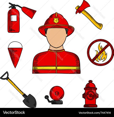 Fireman Symbol Template Design Vector Lambang Konsep Desain Simbol | Porn Sex Picture