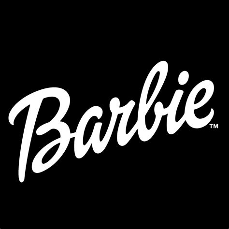 Barbie Logo Black and White (2) – Brands Logos