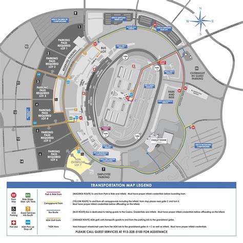 Maps - Kansas Speedway