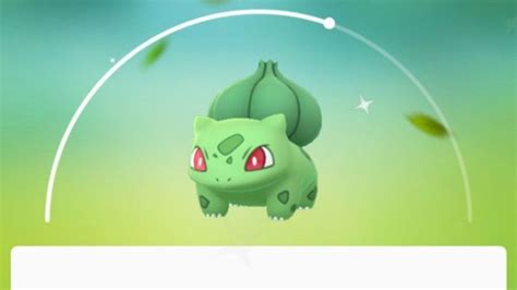 Can Bulbasaur be Shiny in Pokémon GO? - Gamer Journalist