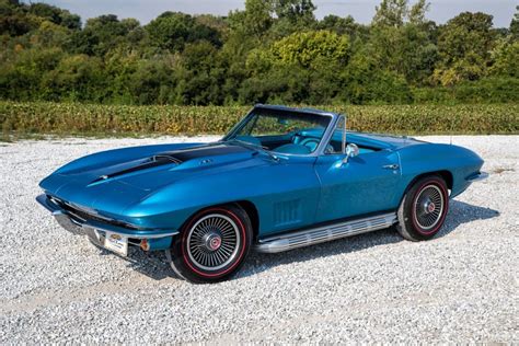 Marina Blue 1967 Chevrolet Corvette