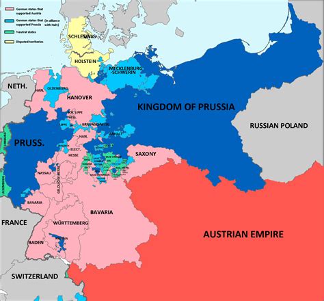 Map Of Posen Prussia 1800s