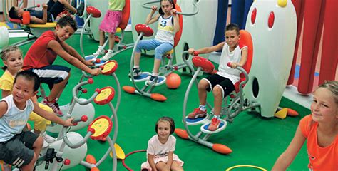 What commercial Gym equipment is available for kids?