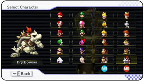 File Blast: How To Unlock Characters On Mario Kart Wii 2008