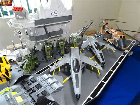 G.I. Joe USS Flagg Playset – Part 3- Aircraft Carrier Fully Loaded! | Brave Fortress