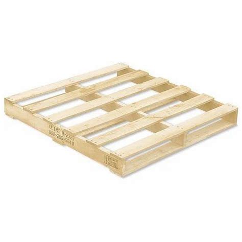 Rectangular Pine Wood Heat Treated Wooden Pallet, Rs 450/cubic feet | ID: 20386349888