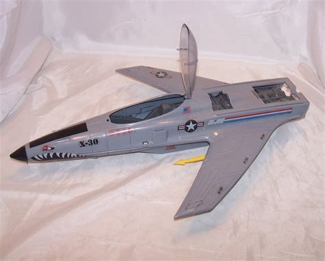 GI Joe Conquest X 30 Jet Plane w Box, Hasbro 1986