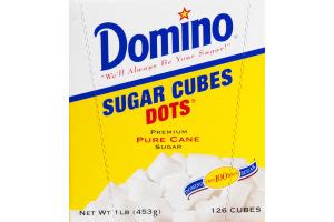 Domino Dots Sugar Cubes Pure Cane - 126 Cubes Domino(49200040409 ...