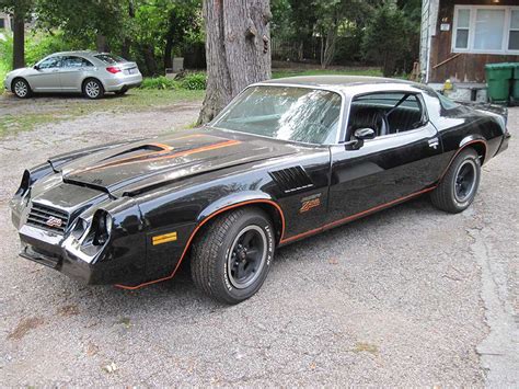 Black 2nd gen 1978 Chevrolet Camaro Z28 4spd [SOLD] - CamaroCarPlace