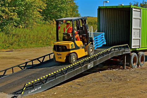 Forklift, Truck & Steel Loading Ramps | Portable Loading Dock