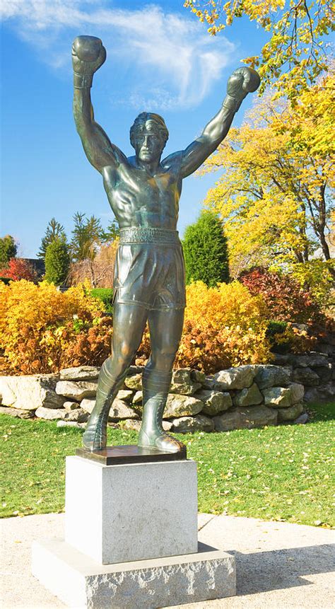 Statue Of Rocky Balboa In A Park Photograph by Panoramic Images - Pixels