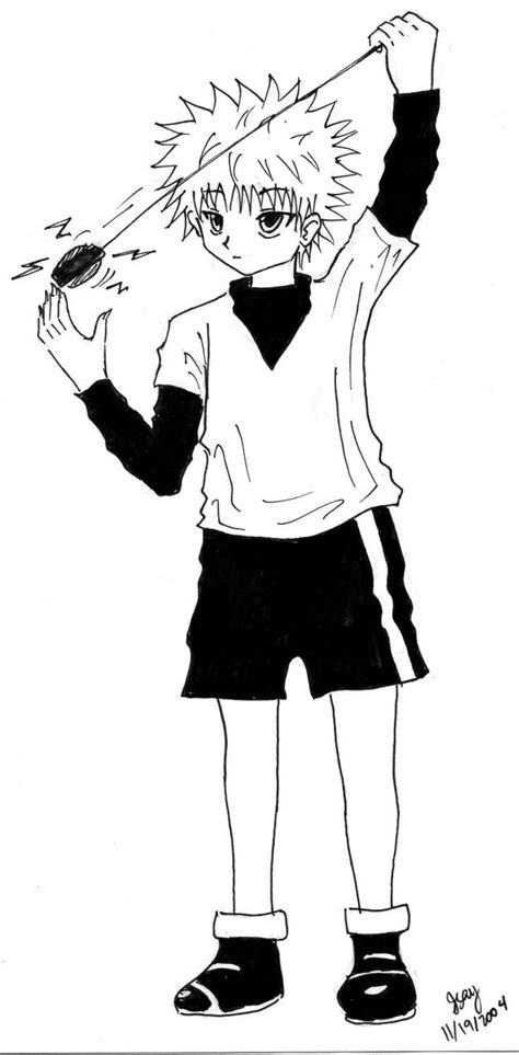 Killua's Yo-yo Practice by Isay on DeviantArt