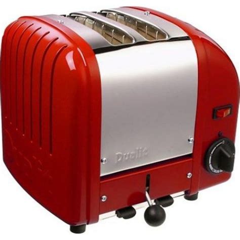 Dualit 2 Slice Vario Toaster Red - Ebuyer