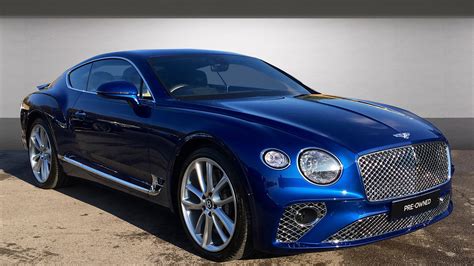 Bentley used car Continental Blue