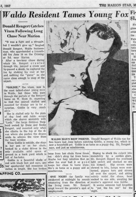 The Marion Star (Marion, Ohio) - 18 Nov 1957, Mon - Page 3 Donald ...