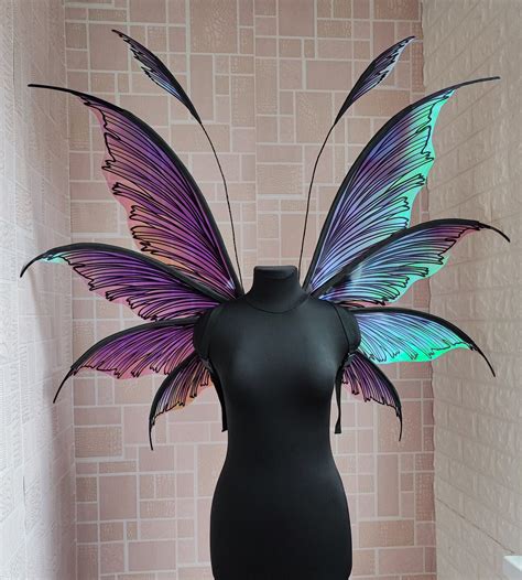 Purple Fairy Wings Costume