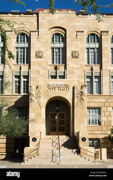 The old Phoenix City Hall, downtown Phoenix, Arizona Stock Photo - Alamy