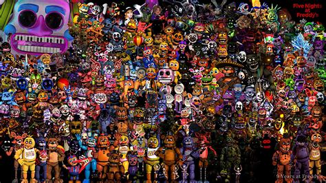 All FNAF characters : r/fivenightsatfreddys