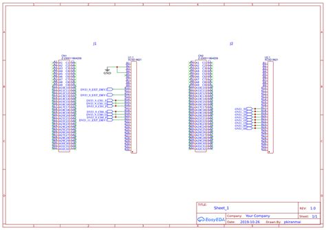 Din Connector - EasyEDA open source hardware lab