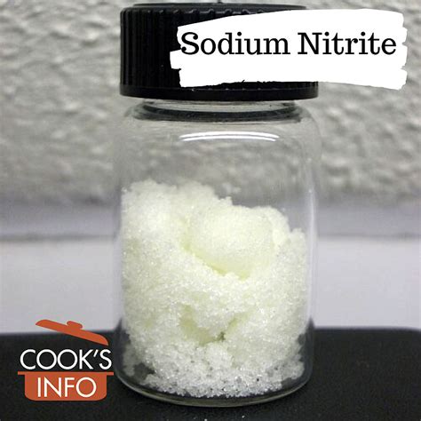 Sodium Nitrite - CooksInfo