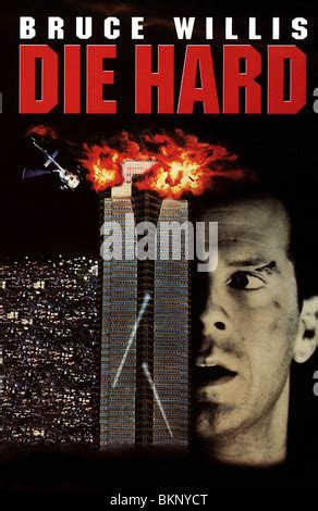 Movie poster of Die Hard - 1988 American action film directed by John McTiernan starring Bruce ...