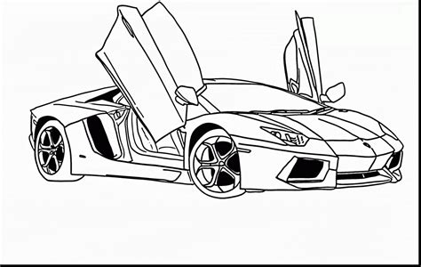 Lamborghini Drawing, Pencil, Sketch, Colorful, Realistic Art Images ...