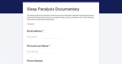 Sleep paralysis documentary- : Sleepparalysis