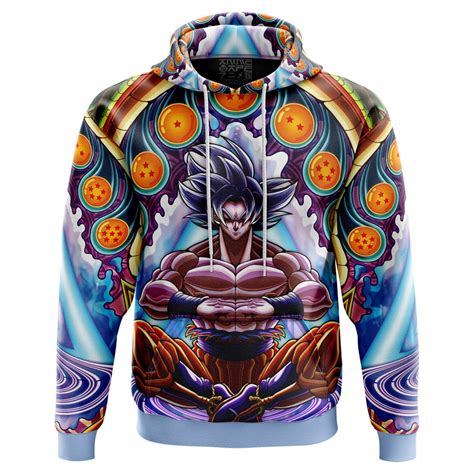 Trippy Ultra Instinct Goku Dragon Ball Z Hoodie - Anime Ape